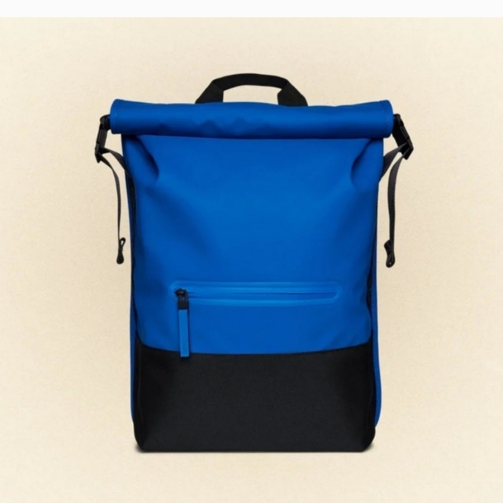 Rains Trail Rolltop Backpack Waves NWT - Picture 2 of 7